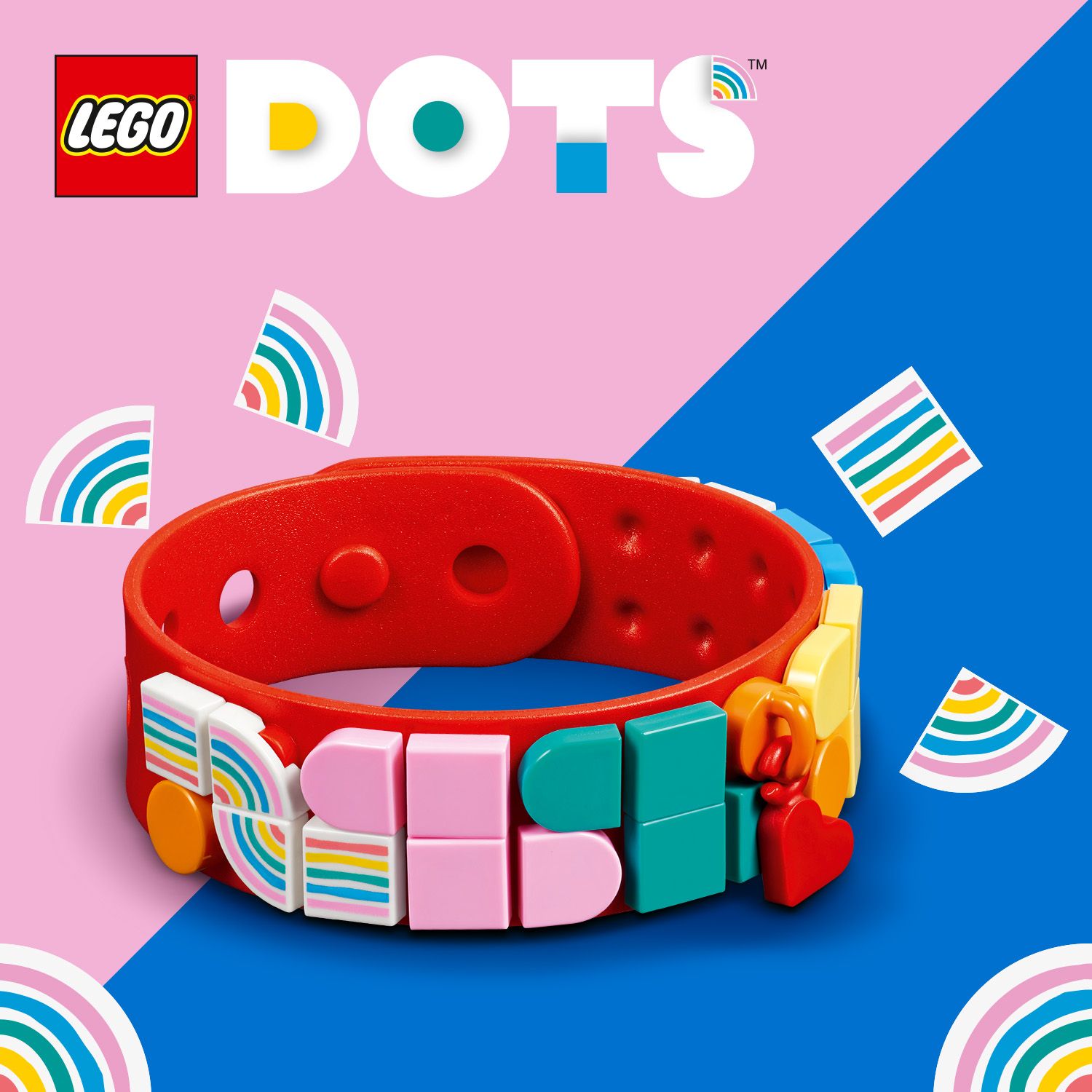 S náramky LEGO® DOTS si děti užijí legraci